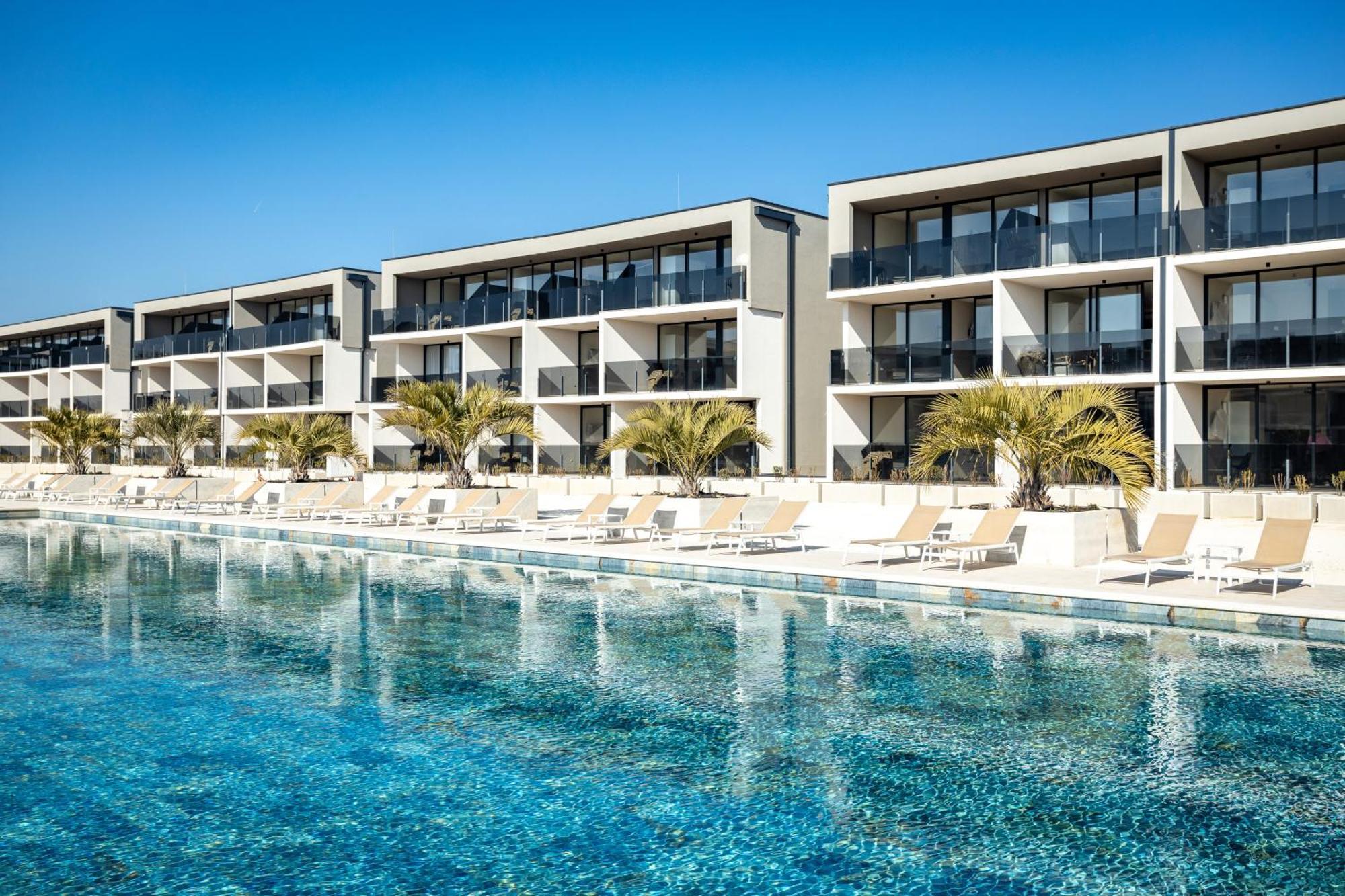 Residence Del Mar Emotion Liznjan Bagian luar foto