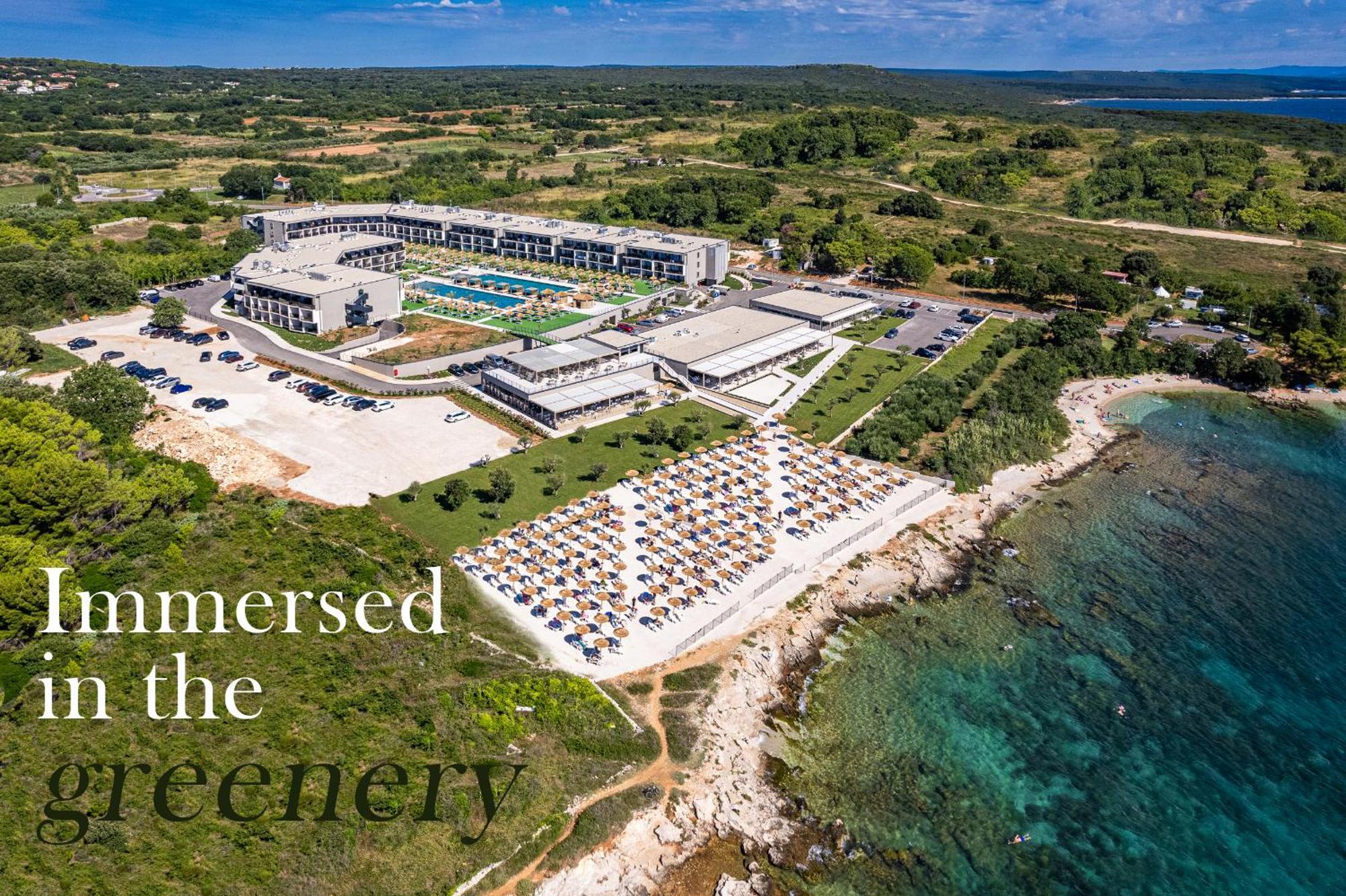 Residence Del Mar Emotion Liznjan Bagian luar foto